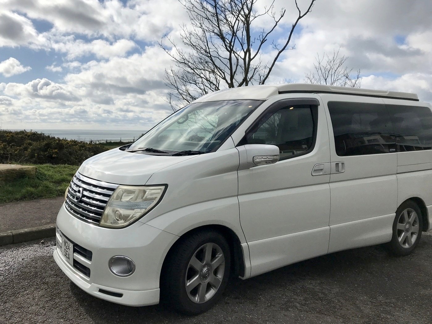 nissan elgrand bike rack