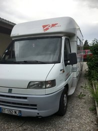 Integraal mobilhome Fiat Auto star isicar Te huur in Bonneville