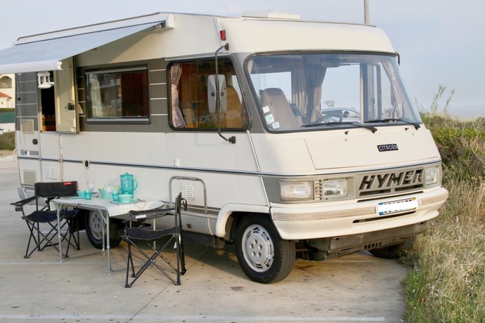 Rental A-class motorhome