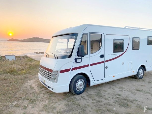 Rental A-class motorhome