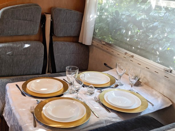 Rental A-class motorhome