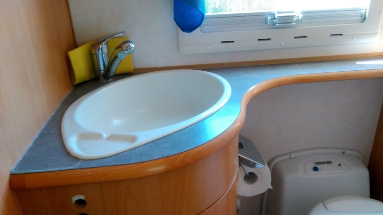 Rental A-class motorhome