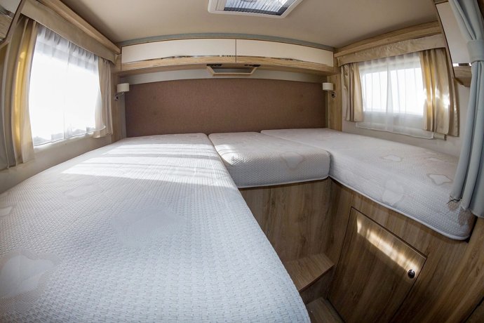 Rental A-class motorhome