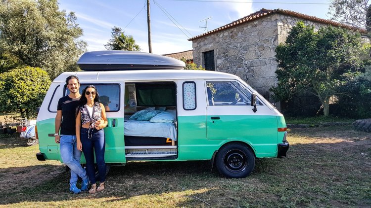 Aluguer de Campervan Nissan Vanette