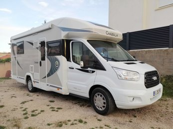 Halfintegraal camper Chausson 768LXB Te huur in Six-Fours-Les-Plages