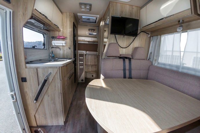 Rental A-class motorhome