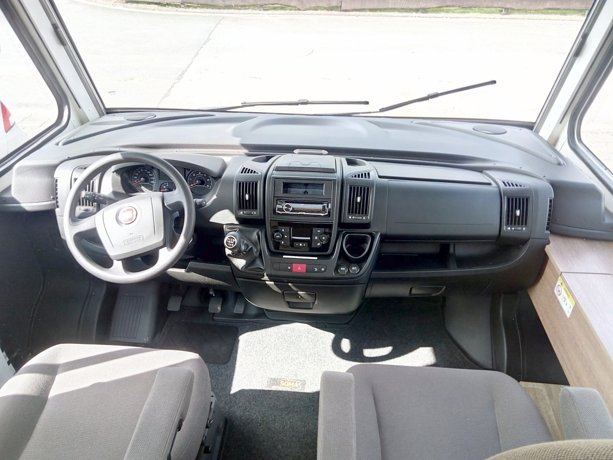 Rental A-class motorhome