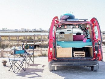Camper gran volumen Renault Kangoo OceanCamper En alquiler en Faro