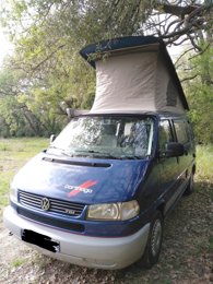 Campervan volkswagen t4 carthago em aluguer em Lançon-Provence