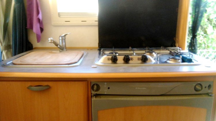 Rental A-class motorhome