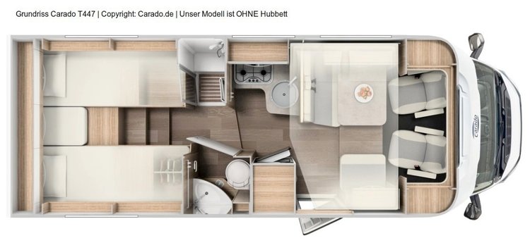Vermietung von Teilintegriertes Wohnmobil