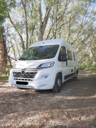 Fourgon aménagé Citroën Jumper 2,0 l 130 ch blue hdi en location à Barcelona