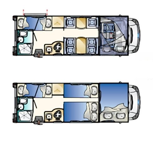 Rental Coachbuilt motorhome