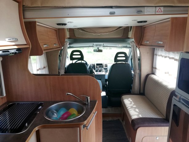 Vermietung von Teilintegriertes Wohnmobil