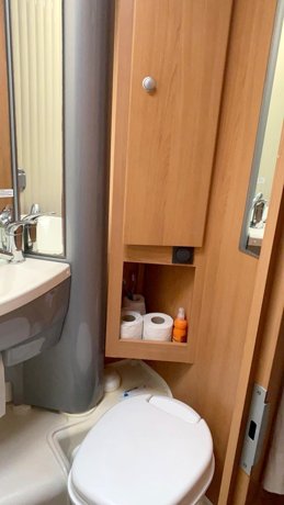 Rental A-class motorhome