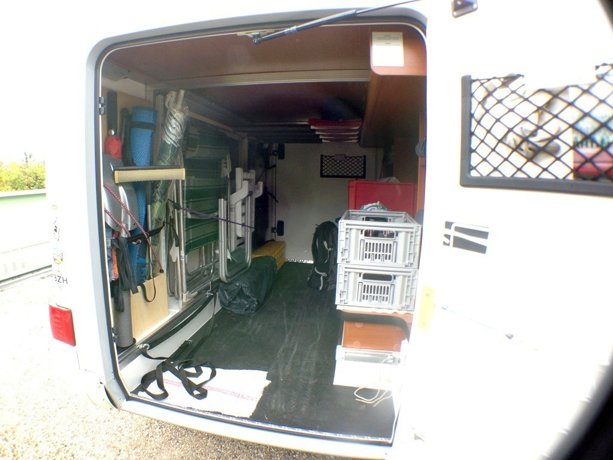 Rental A-class motorhome