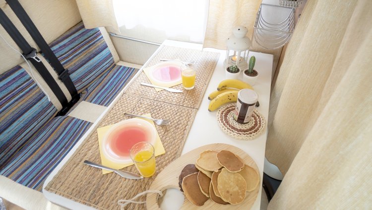 Viaggio del Camper Semintegrale