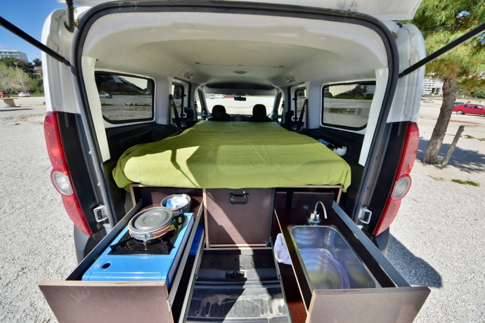 Rental Converted van