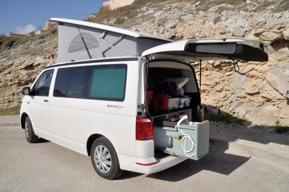 Aluguer de Campervan Volskwagen California Beach