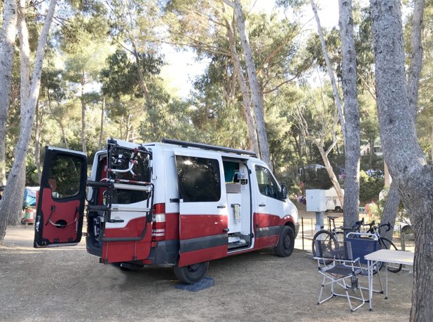 Rental Converted van