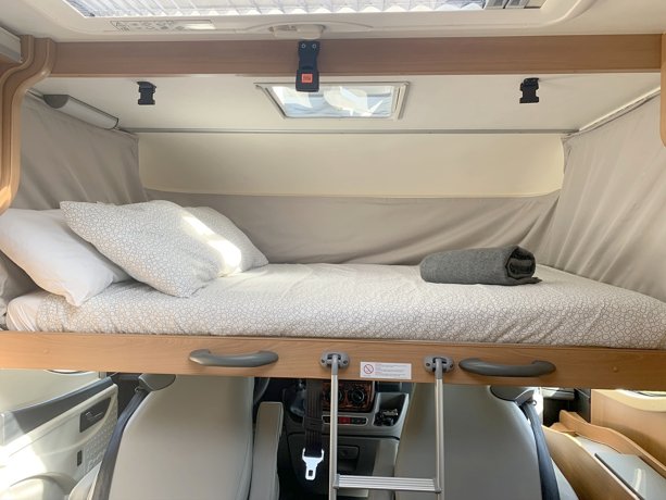 Rental A-class motorhome