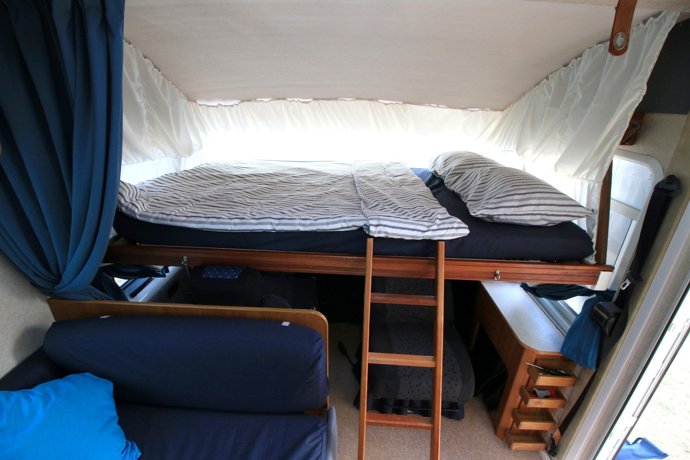 Rental A-class motorhome