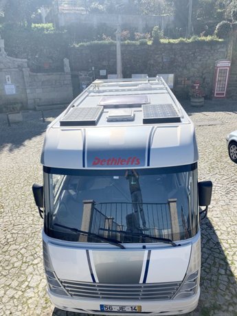 Rental A-class motorhome