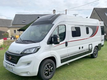 Buscamper Fiat DUCATO 2.2 140 CV Te huur in Valognes