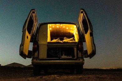 Furgoneta camper Volkswagen transporter T5 130ch En alquiler en Playa Honda