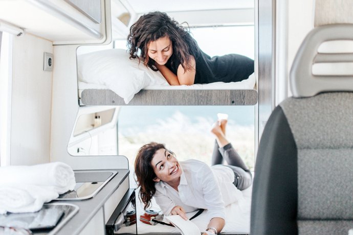 Rental Converted van