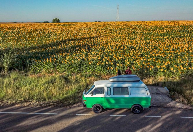 Aluguer de Campervan Nissan Vanette