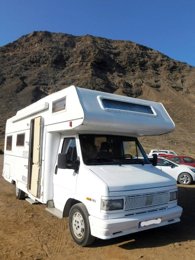 Autocaravana Capuchina Fiat euramobil 675 En alquiler en Punta Mujeres