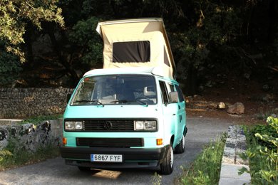 Campervan Volkswagen California T3 '90 em aluguer em Palma