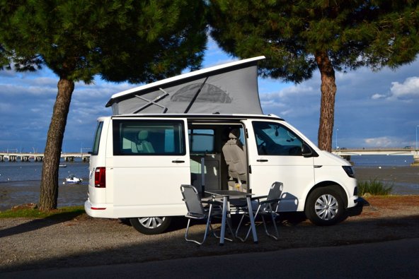 Aluguer de Campervan Volkswagen California T6 Coast