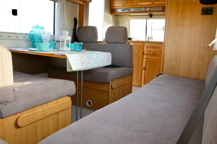 Rental A-class motorhome