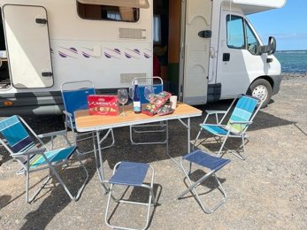 Autocaravana Capuchina Fiat Ducato 2,2 l 115 ch En alquiler en Antigua