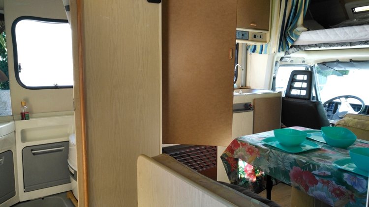 Aluguer de Autocaravana capucino Fiat Granduca