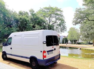 Converted van Renault Master For hire in Mitte