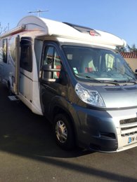 Teilintegriertes Wohnmobil Burstner Fiat Ducato zu vermieten in Vallet
