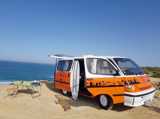Aluguer de Campervan Toyota Hiace