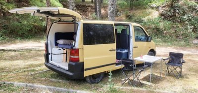 Van Mercedes Vito condiviso a Madrid