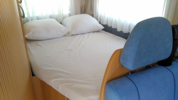 Rental A-class motorhome