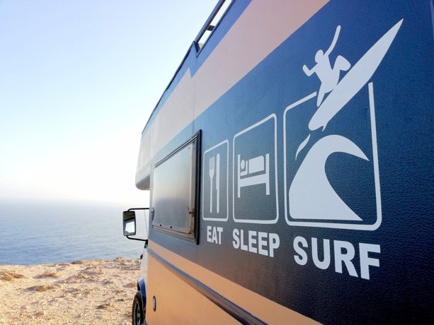 Viaggio del Camper Mansardato