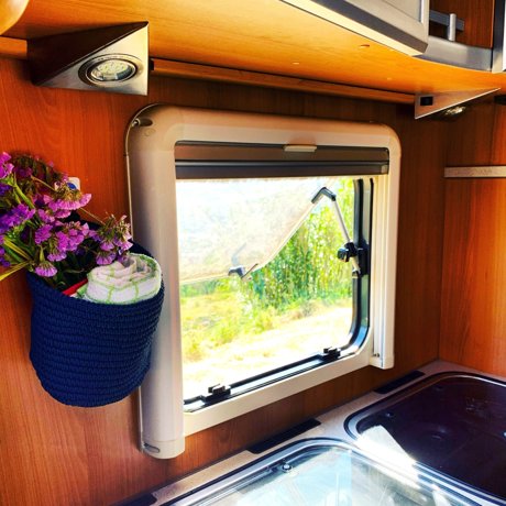 Rental A-class motorhome