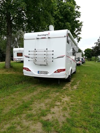 Vermietung von Alkoven Wohnmobil