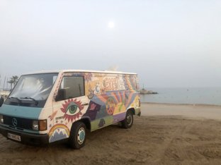 Campingbus Mb100 Benz zu vermieten in Alicante (Alacant)
