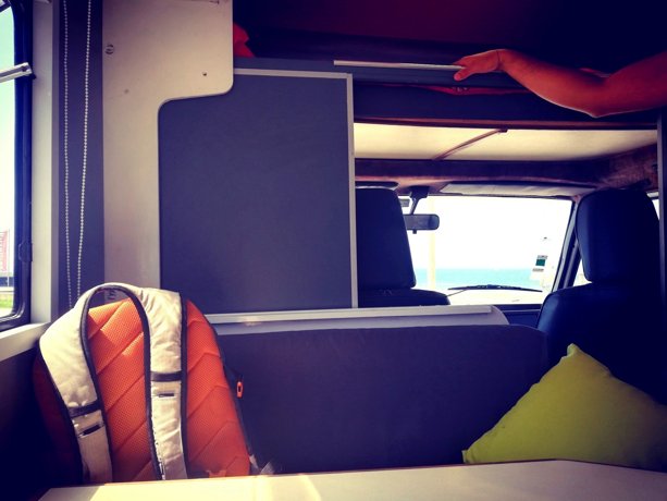 Viaggio del Camper Mansardato