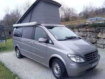 Van Westfalia Viano Marco Polo Westfalia en location à Montferrat