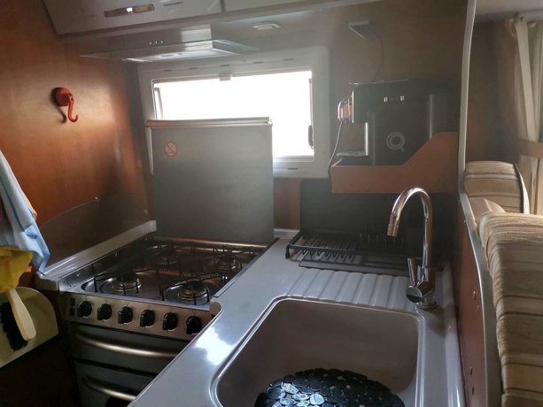 Rental A-class motorhome