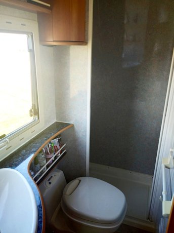 Viaggio del Camper Semintegrale